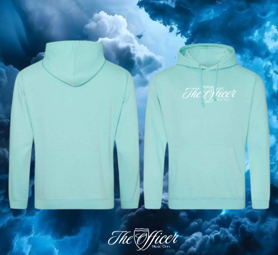 The Officer Schriftzug Hoodie Unisex Frontprint