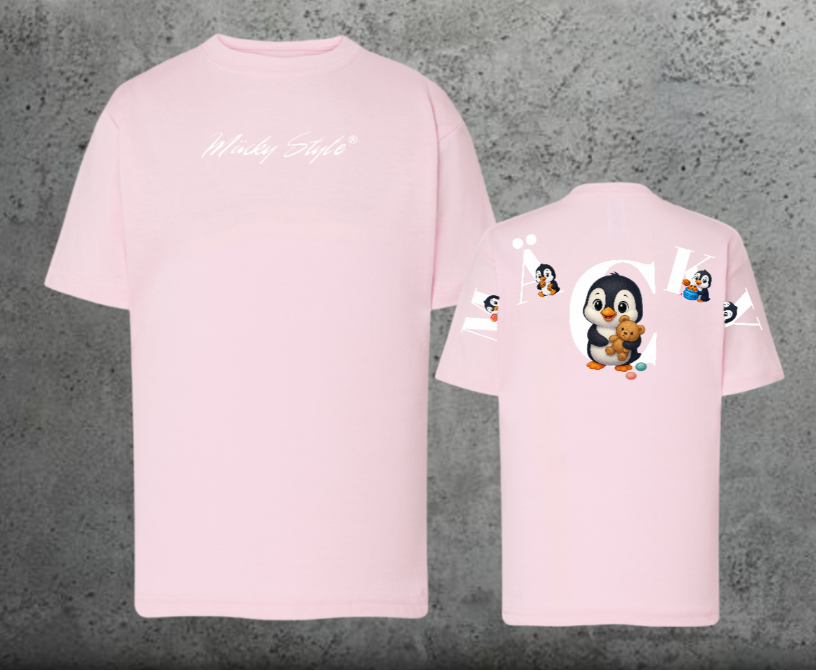 Mäcky Pinguin Power Kids Shirt Unisex