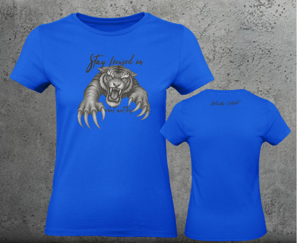Tiger Woman Shirt Frontprint