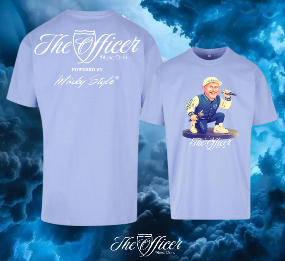 "Mini Me" The Officer Oversize Shirt Front- Backprint