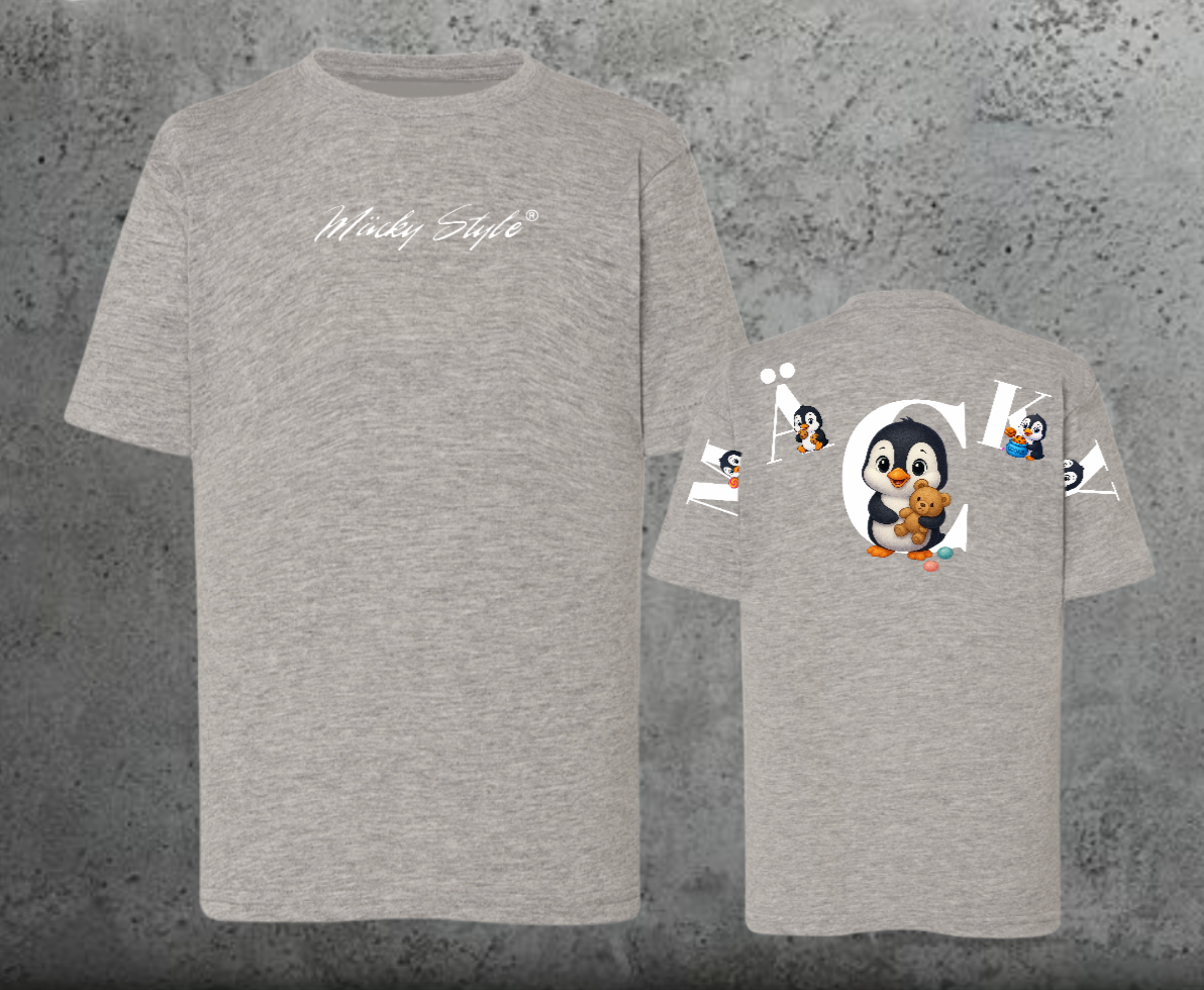 Mäcky Pinguin Power Kids Shirt Unisex