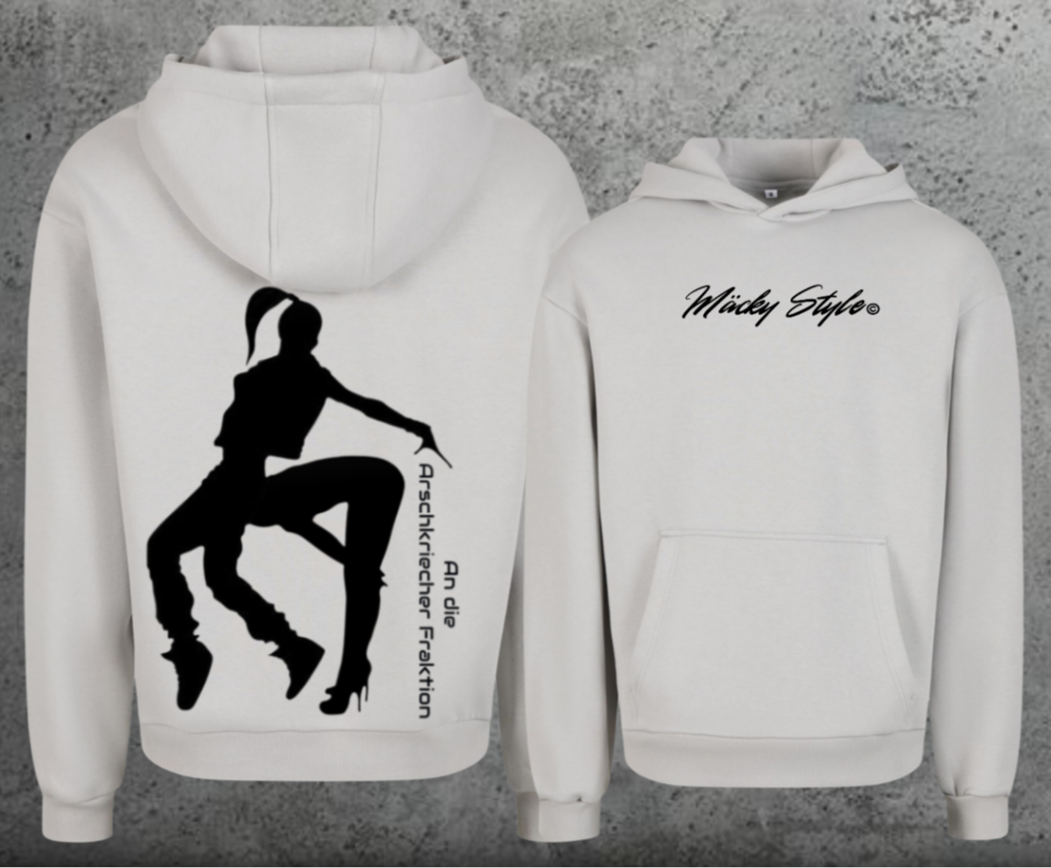 Arschkriecher Fraktion Hoodie Soft Backprint