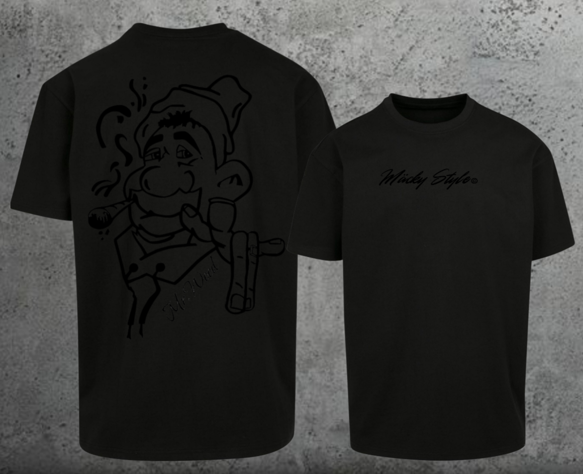 Mr.Weed Oversize Shirt Backprint