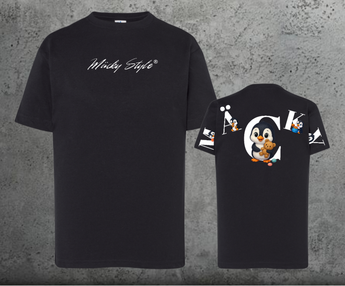 Mäcky Pinguin Power Kids Shirt Unisex