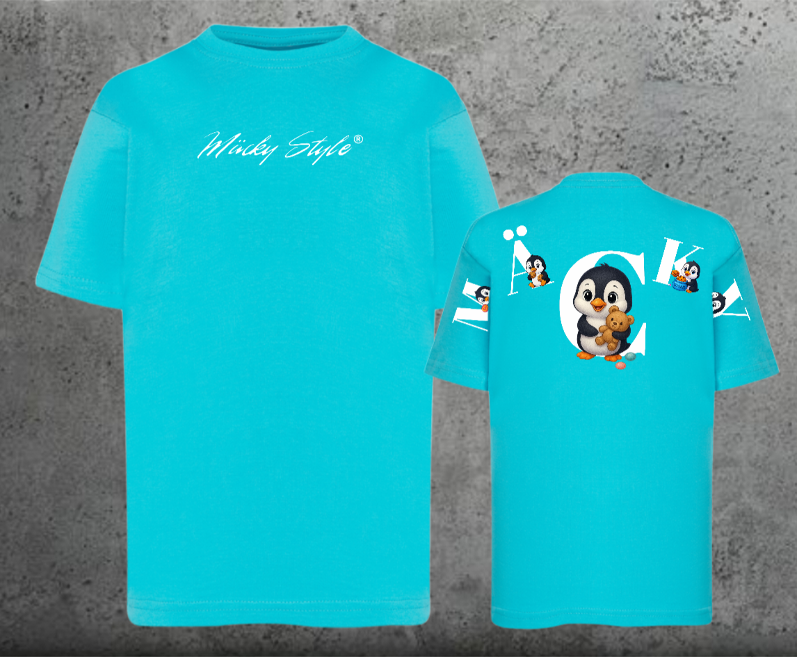 Mäcky Pinguin Power Kids Shirt Unisex