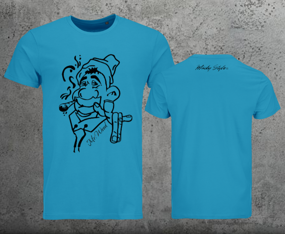 Mr.Weed Men Shirt Frontprint