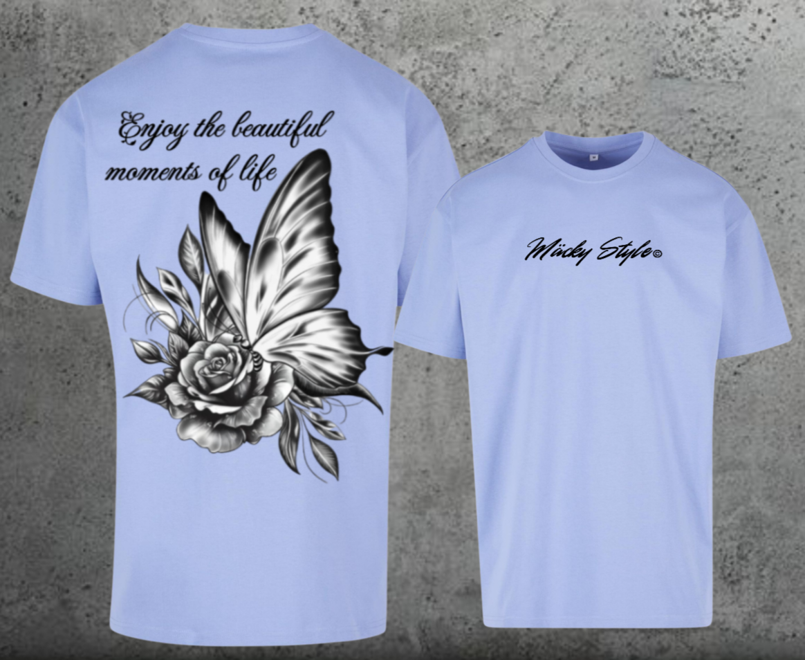 Butterfly Oversize Shirt Backprint