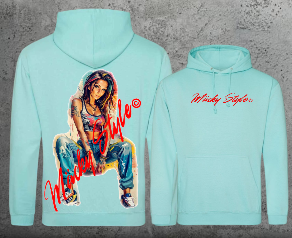 Mäcky Hoodie Unisex Backprint