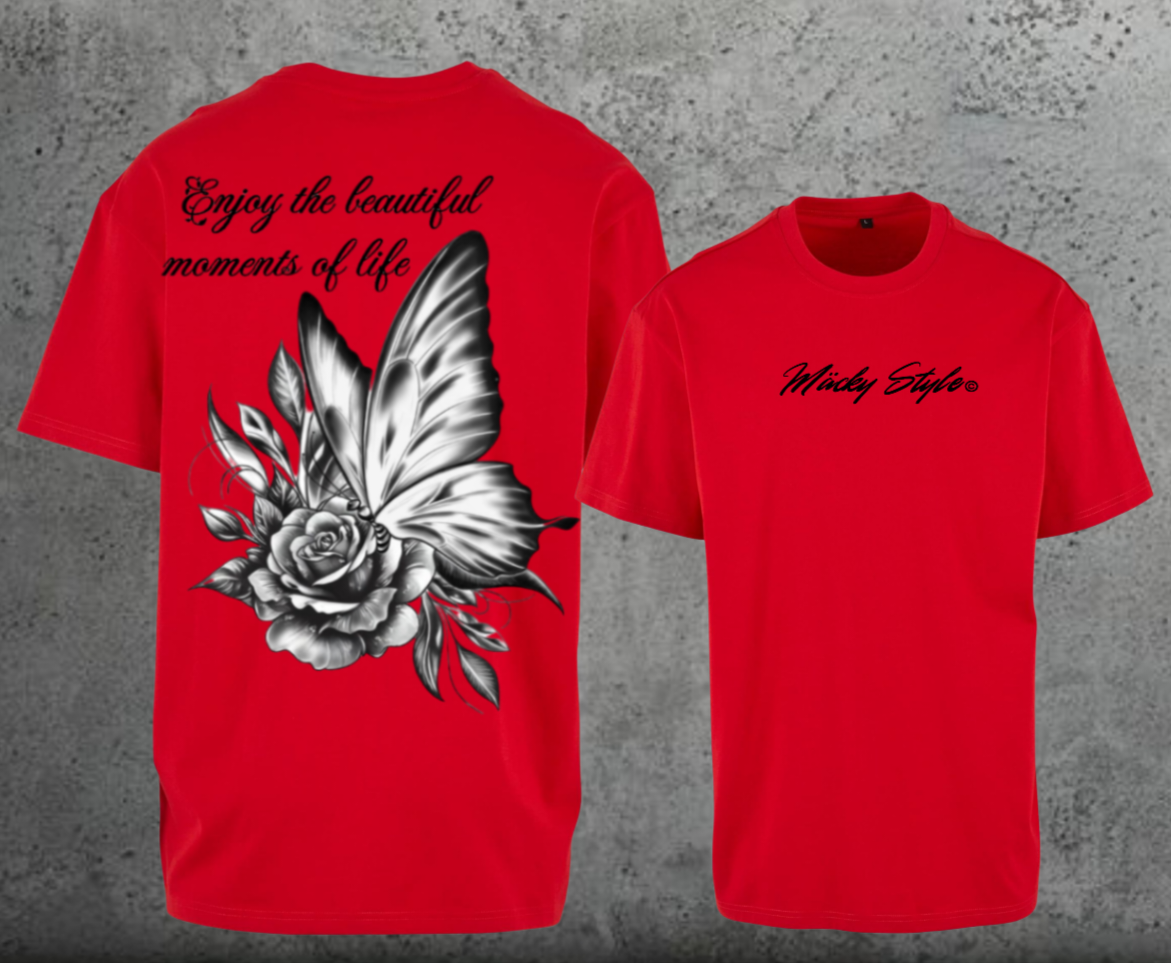 Butterfly Oversize Shirt Backprint