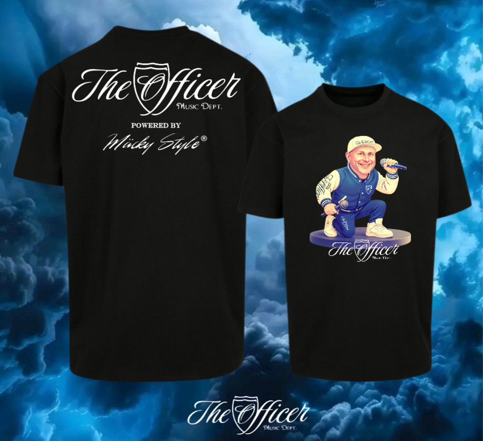 "Mini Me" The Officer Oversize Shirt Front- Backprint