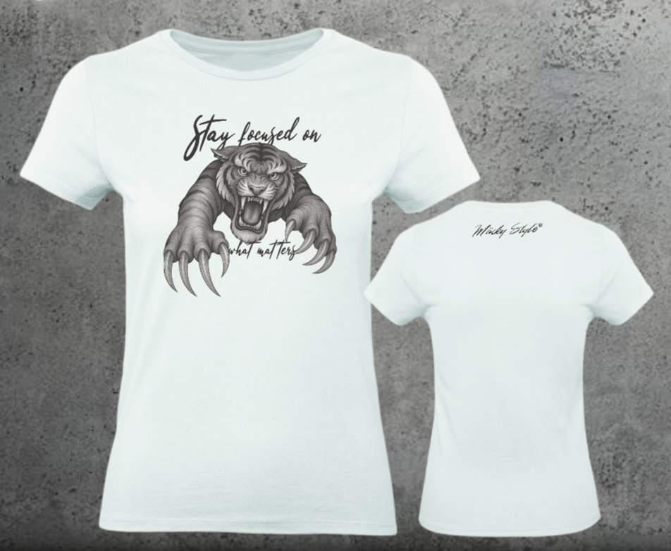 Tiger Woman Shirt Frontprint