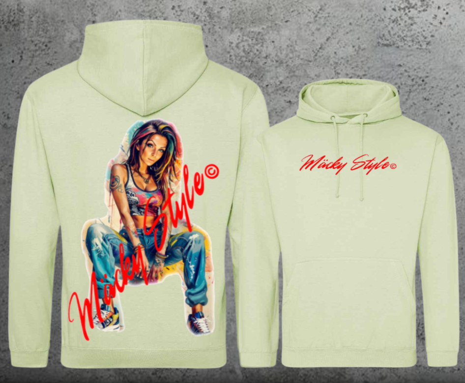 Mäcky Hoodie Unisex Backprint