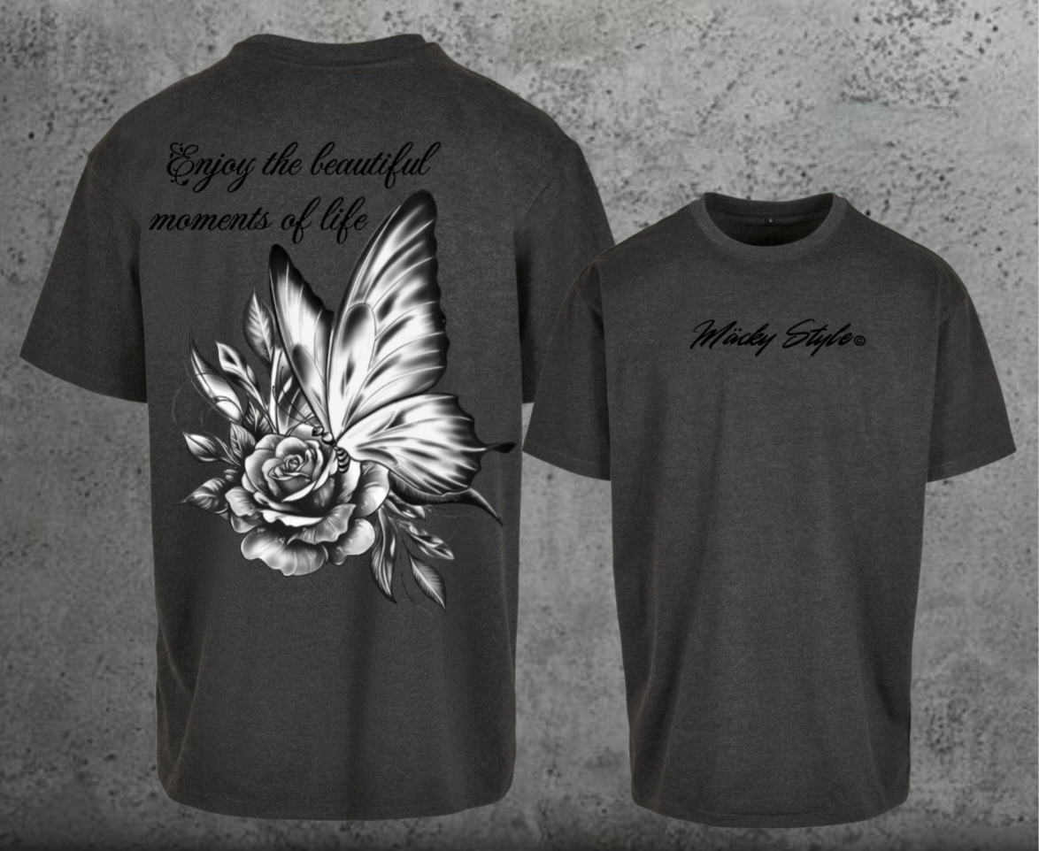 Butterfly Oversize Shirt Backprint