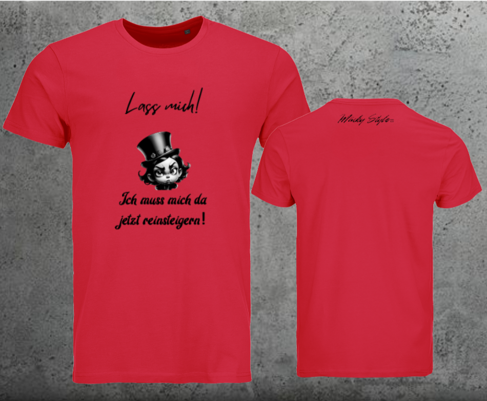 Lass mich Men Shirt Frontprint
