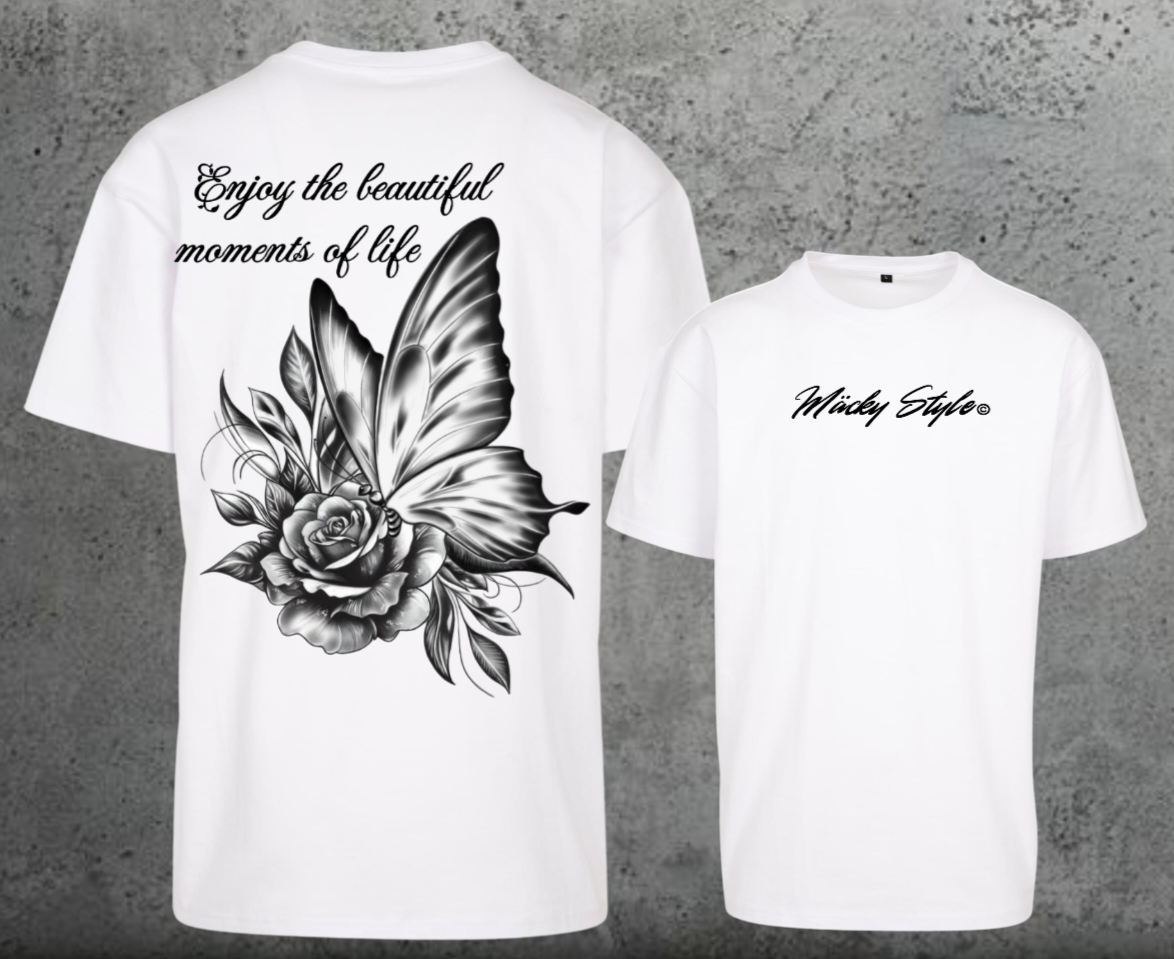 Butterfly Oversize Shirt Backprint