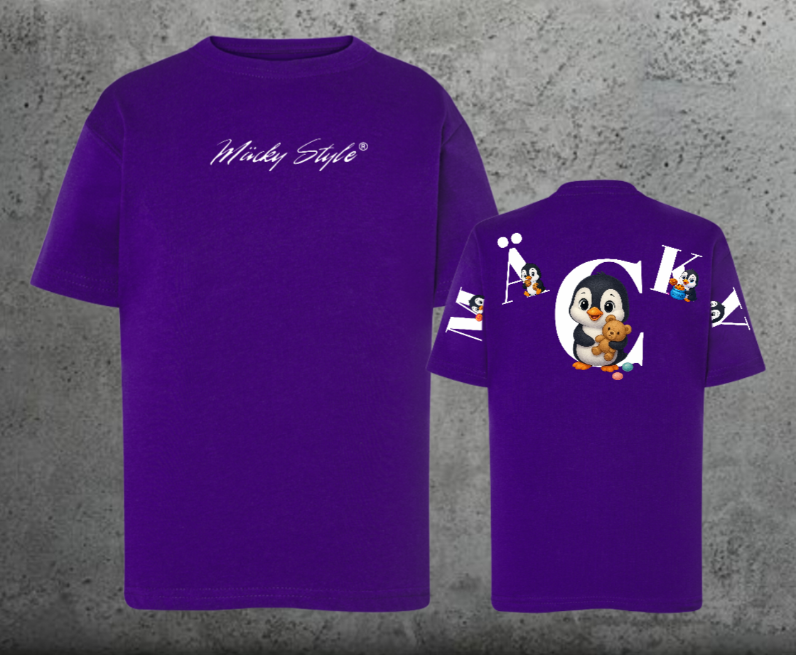 Mäcky Pinguin Power Kids Shirt Unisex
