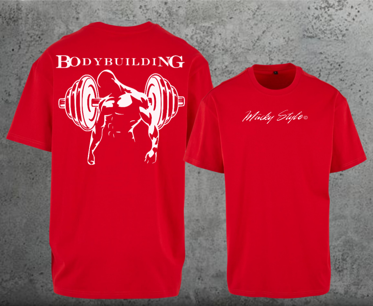 Bodybuilding Oversize Shirt Backprint