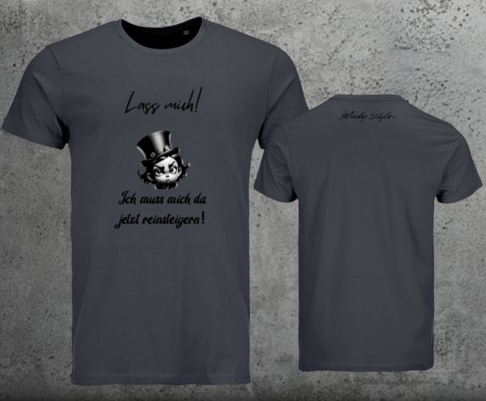 Lass mich Men Shirt Frontprint