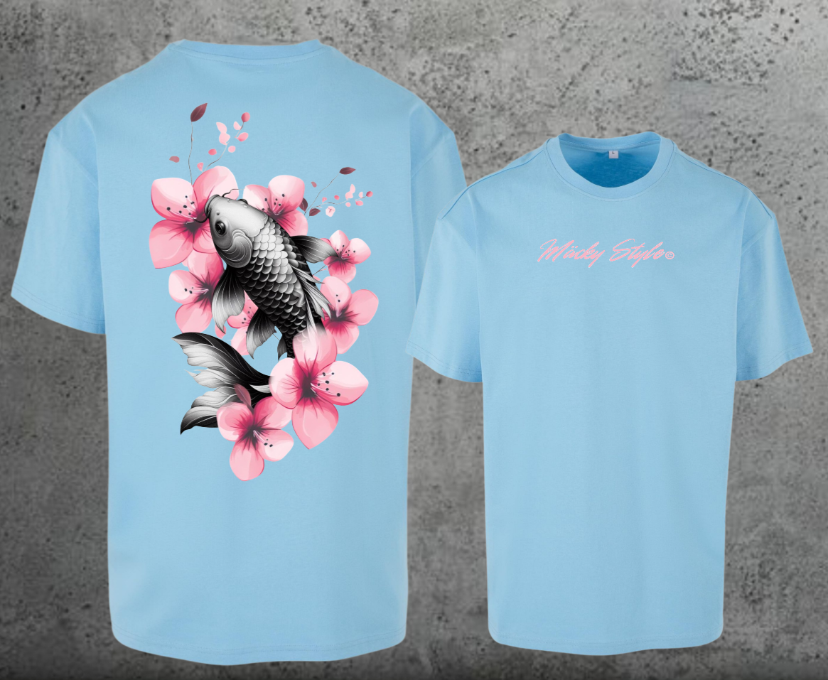 Koi Oversize Shirt Backprint