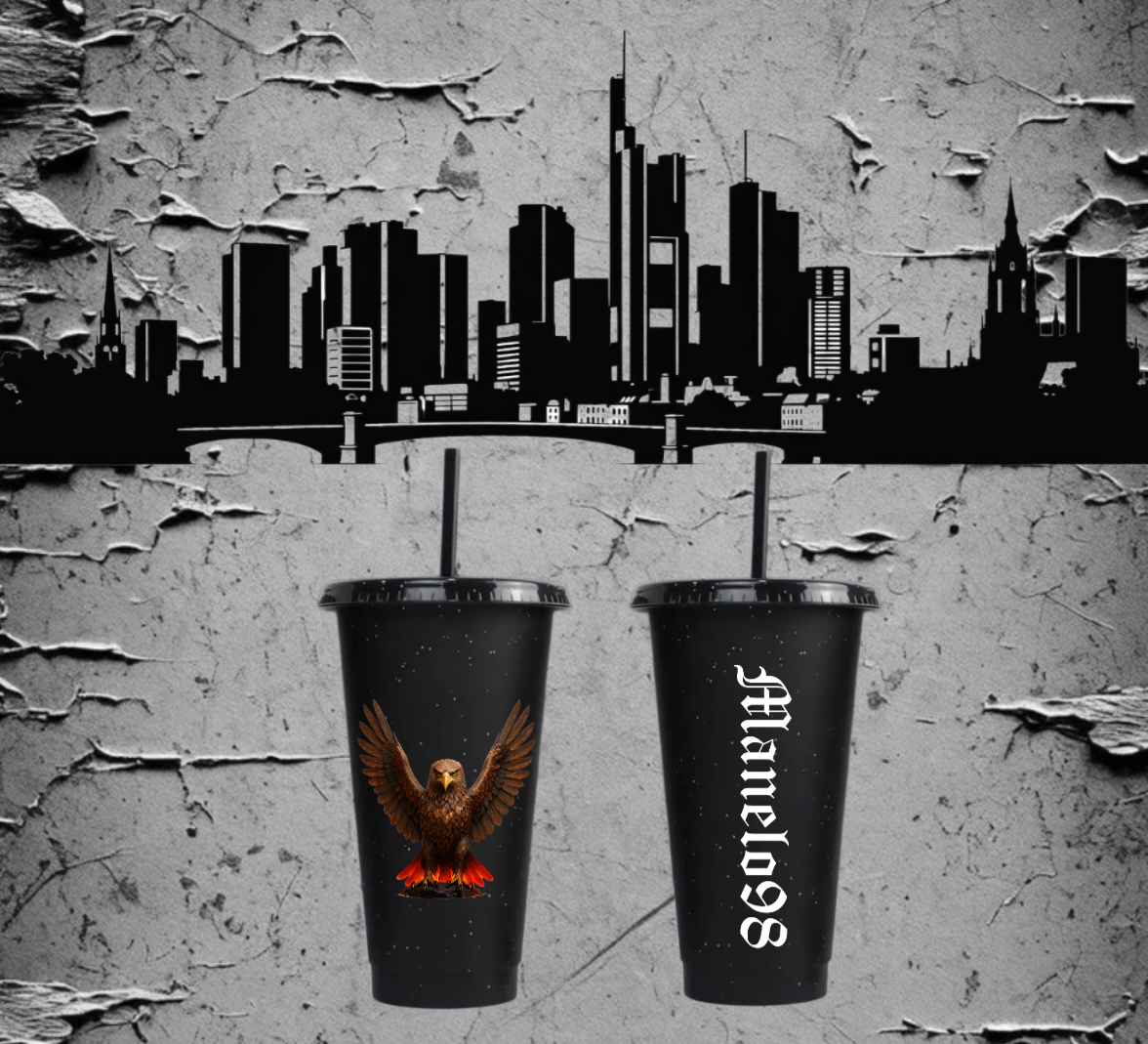 Manelo98 Merch Mehrweg Dekobecher