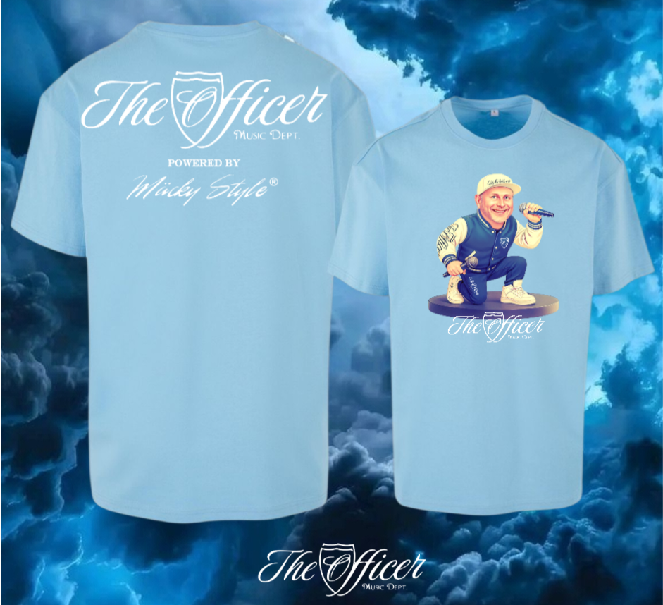 "Mini Me" The Officer Oversize Shirt Front- Backprint
