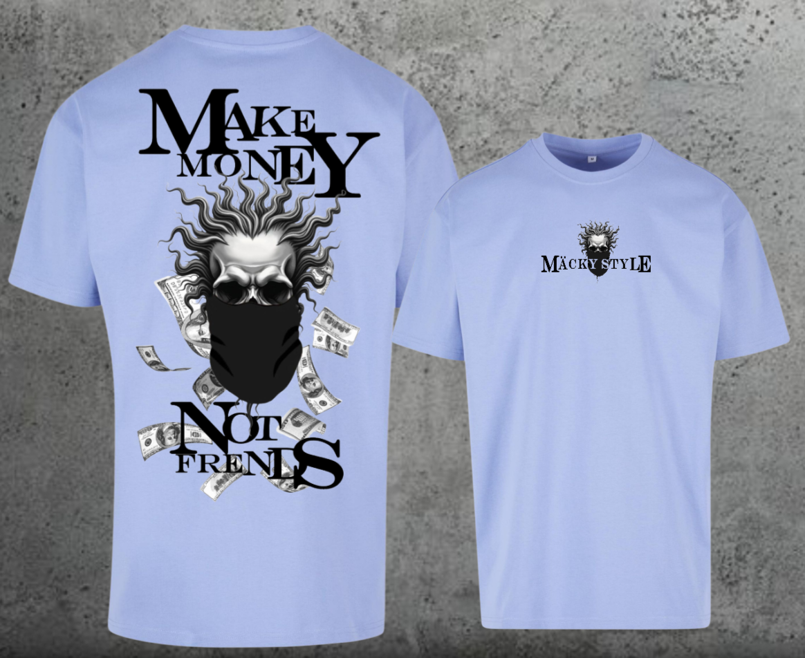 Make Money Oversize Shirt Backprint