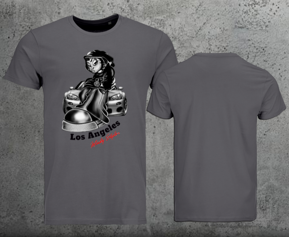 LA cool Men Shirt Frontprint