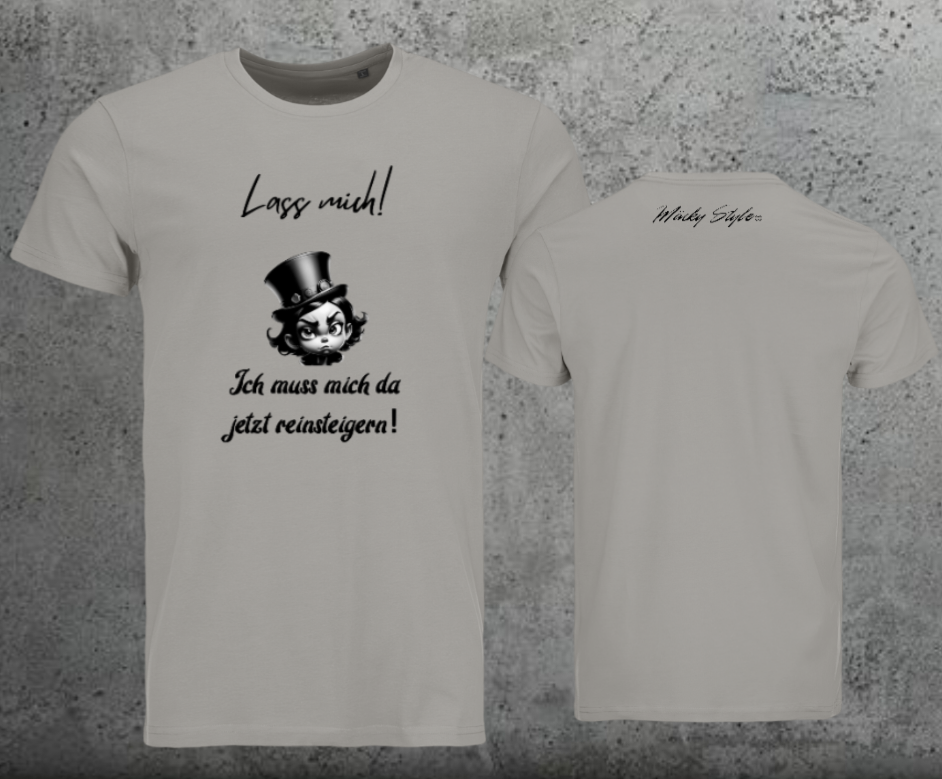 Lass mich Men Shirt Frontprint