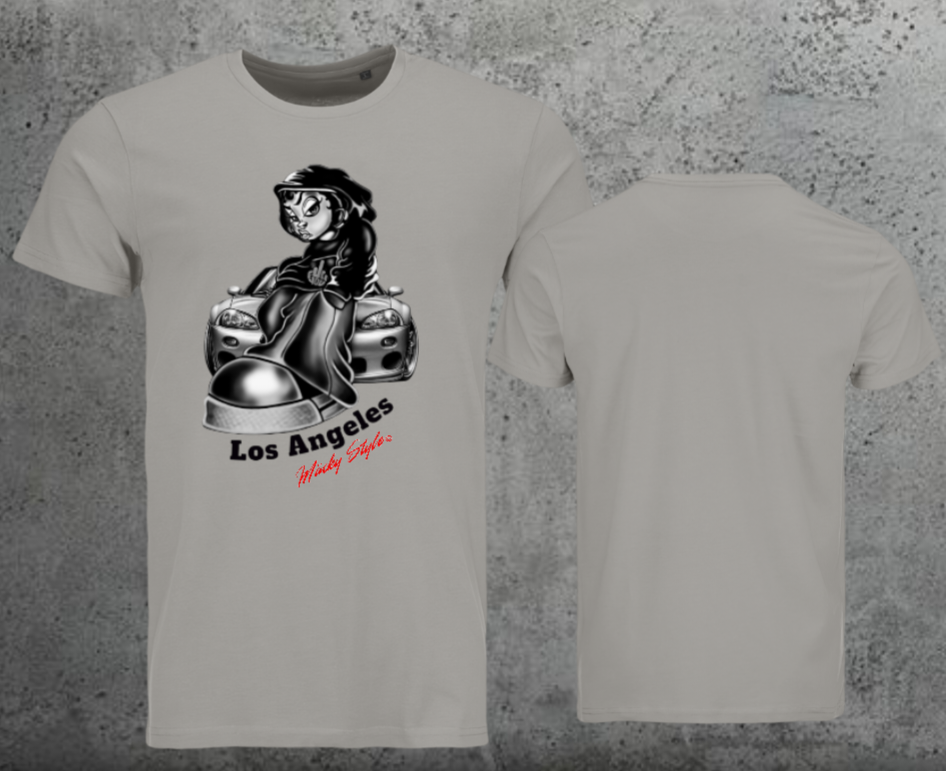 LA cool Men Shirt Frontprint