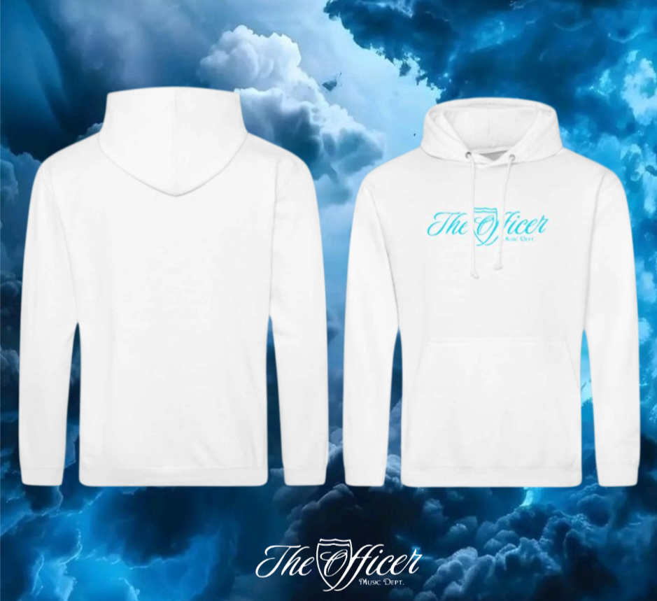 The Officer Schriftzug Hoodie Unisex Frontprint