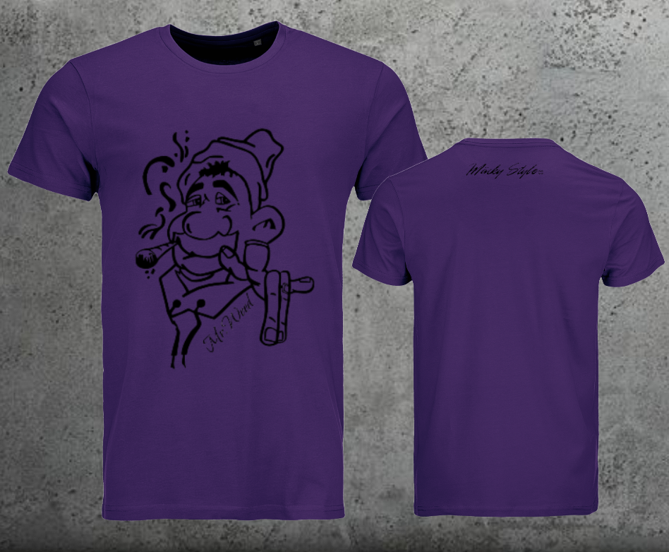 Mr.Weed Men Shirt Frontprint