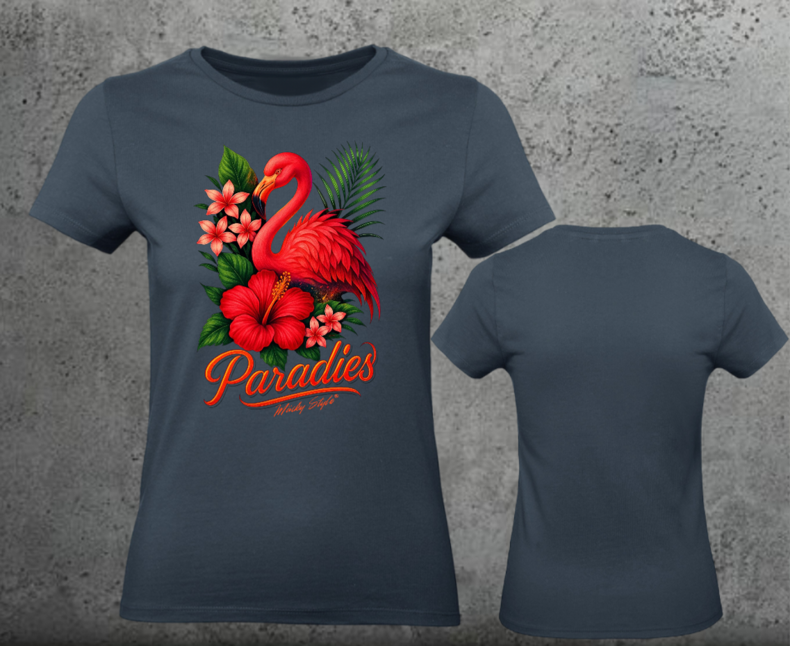 *Paradies Woman Shirt Frontprint
