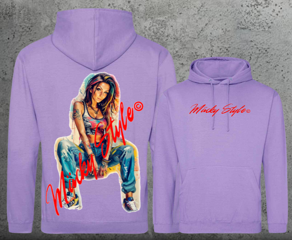 Mäcky Hoodie Unisex Backprint