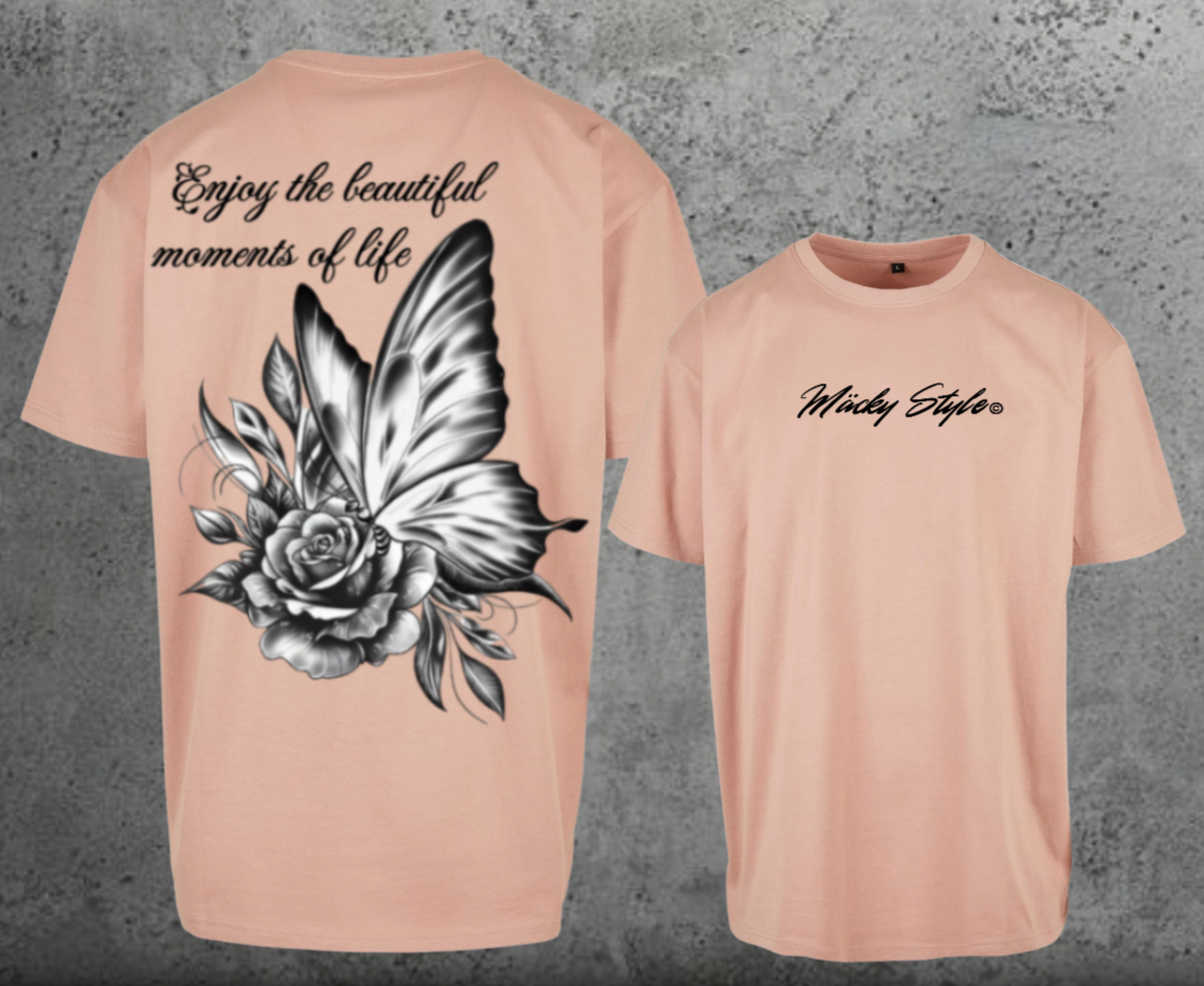 Butterfly Oversize Shirt Backprint