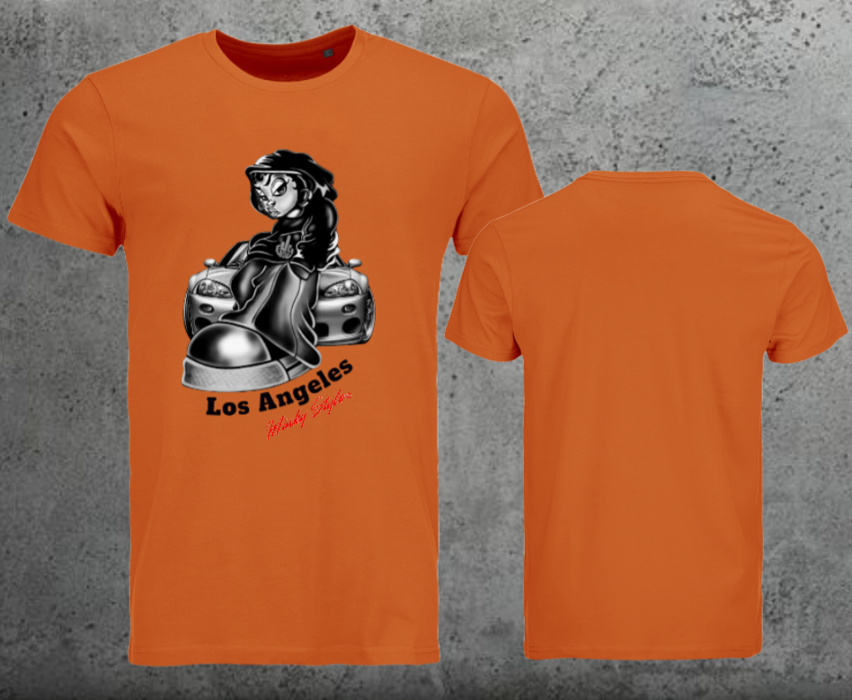 LA cool Men Shirt Frontprint