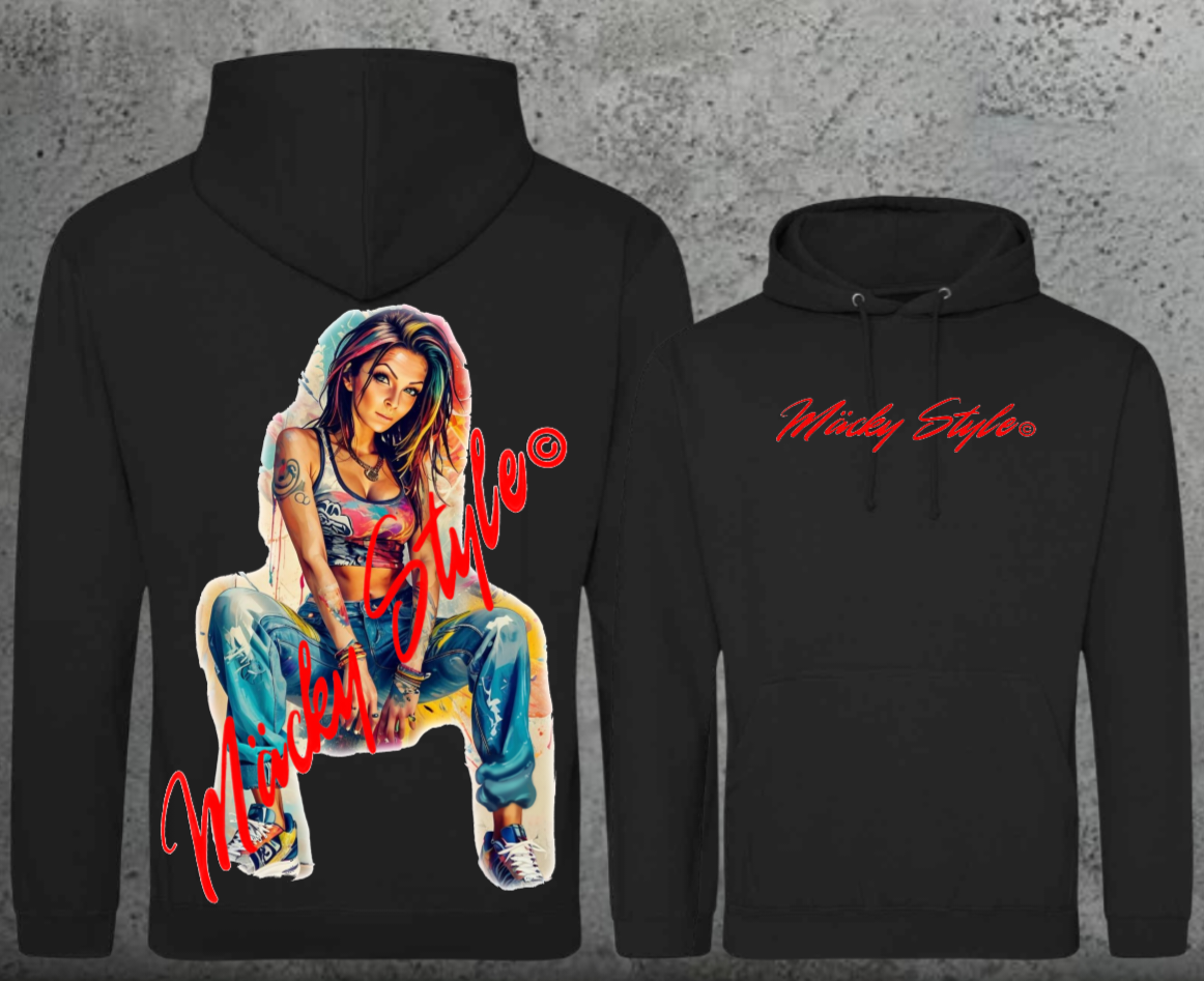Mäcky Hoodie Unisex Backprint