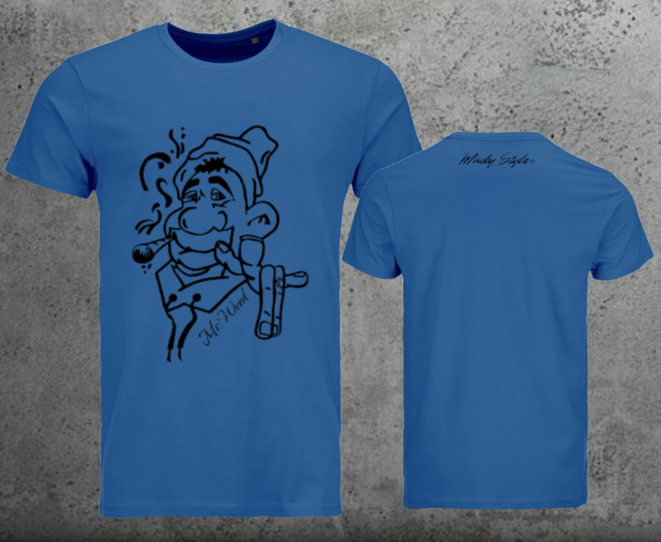 Mr.Weed Men Shirt Frontprint