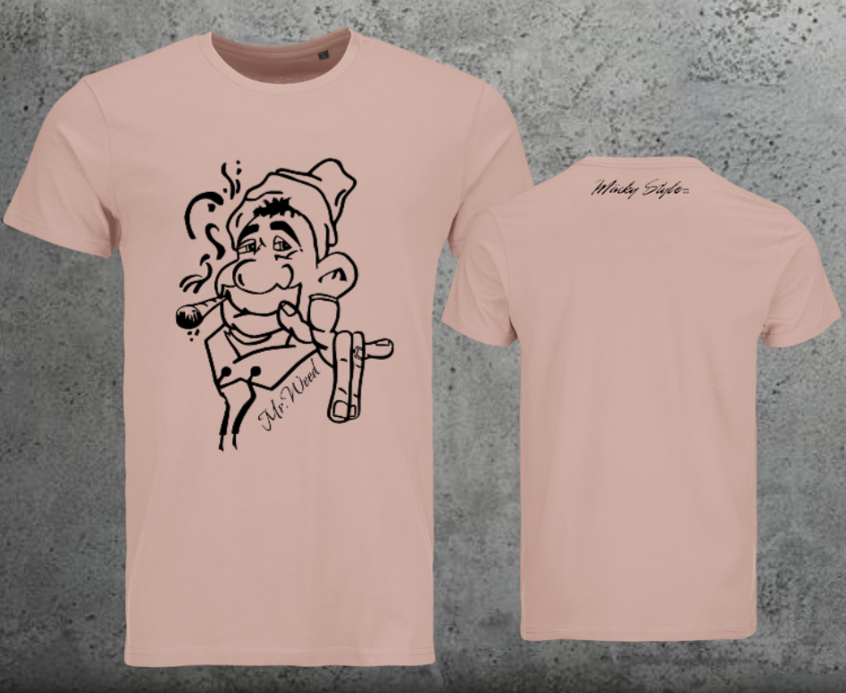Mr.Weed Men Shirt Frontprint