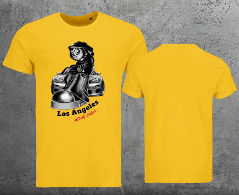LA cool Men Shirt Frontprint