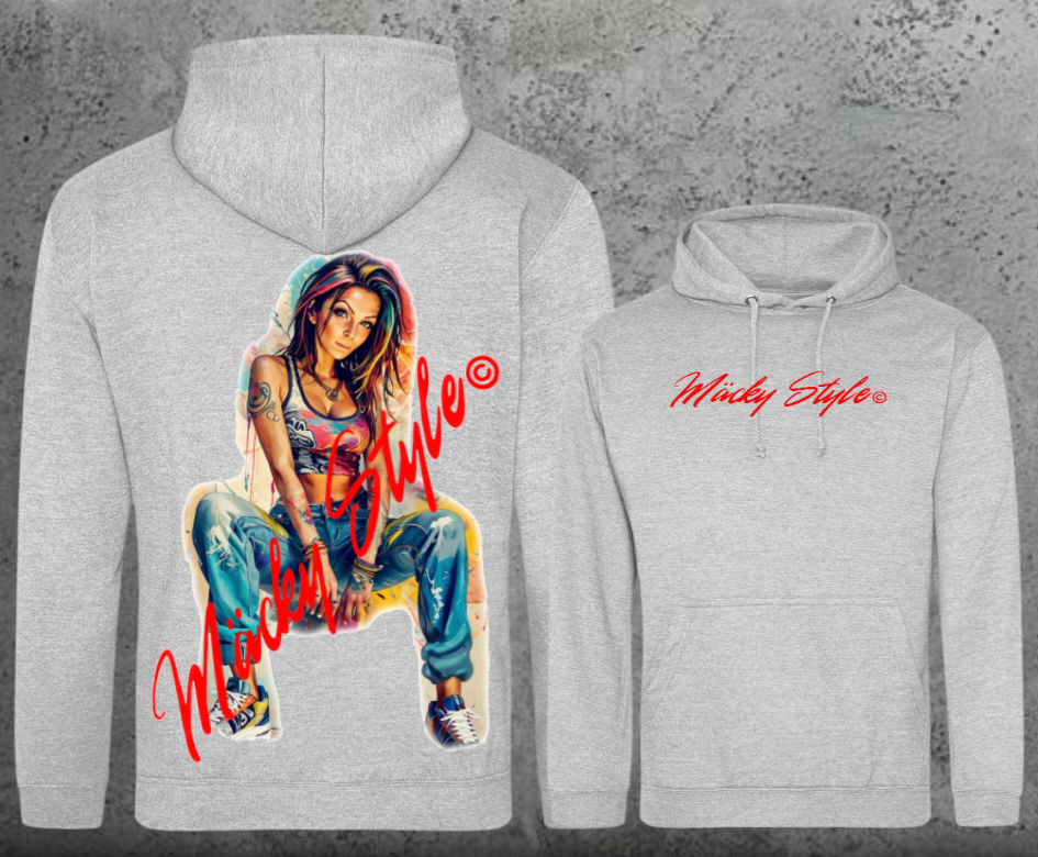 Mäcky Hoodie Unisex Backprint