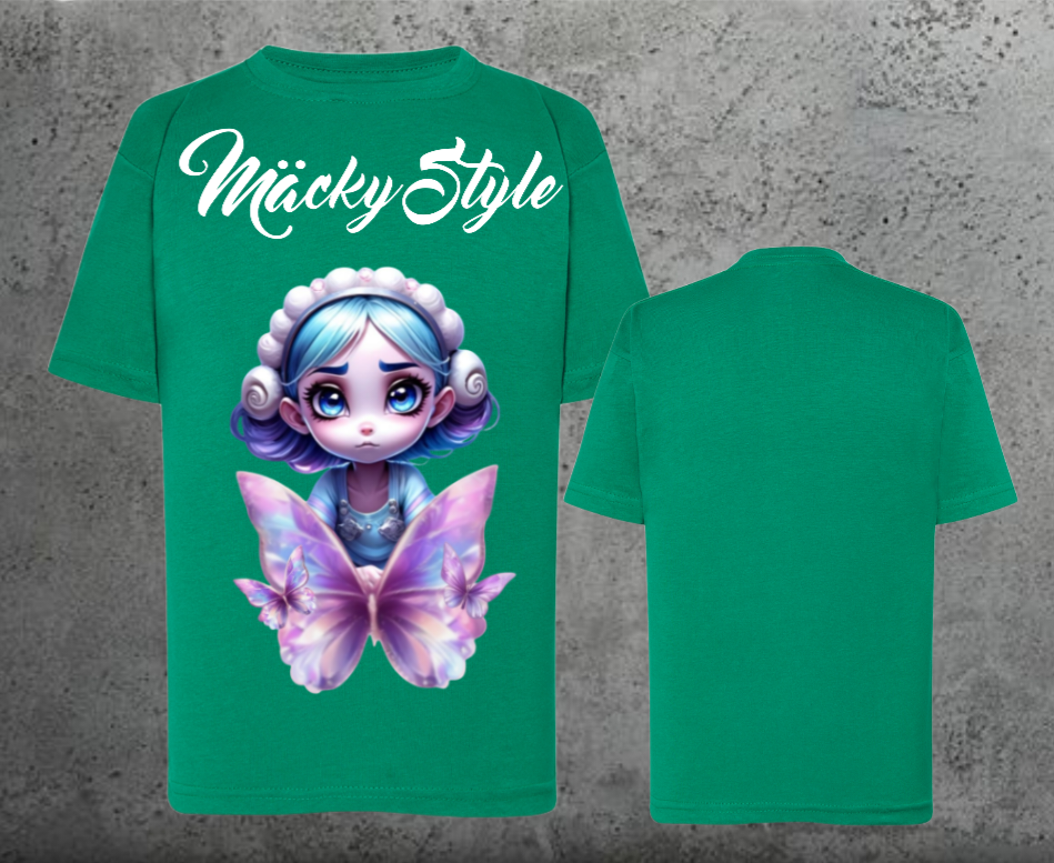 Butterfly-Fee Kids Shirt Unisex