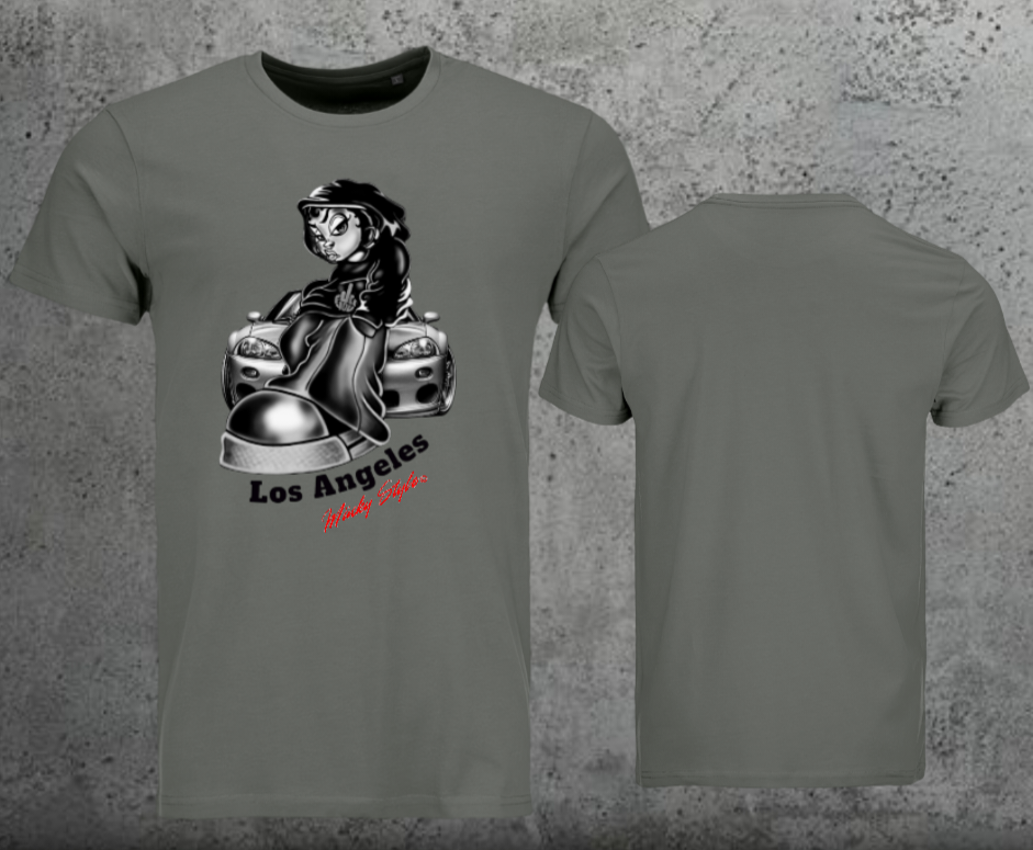 LA cool Men Shirt Frontprint