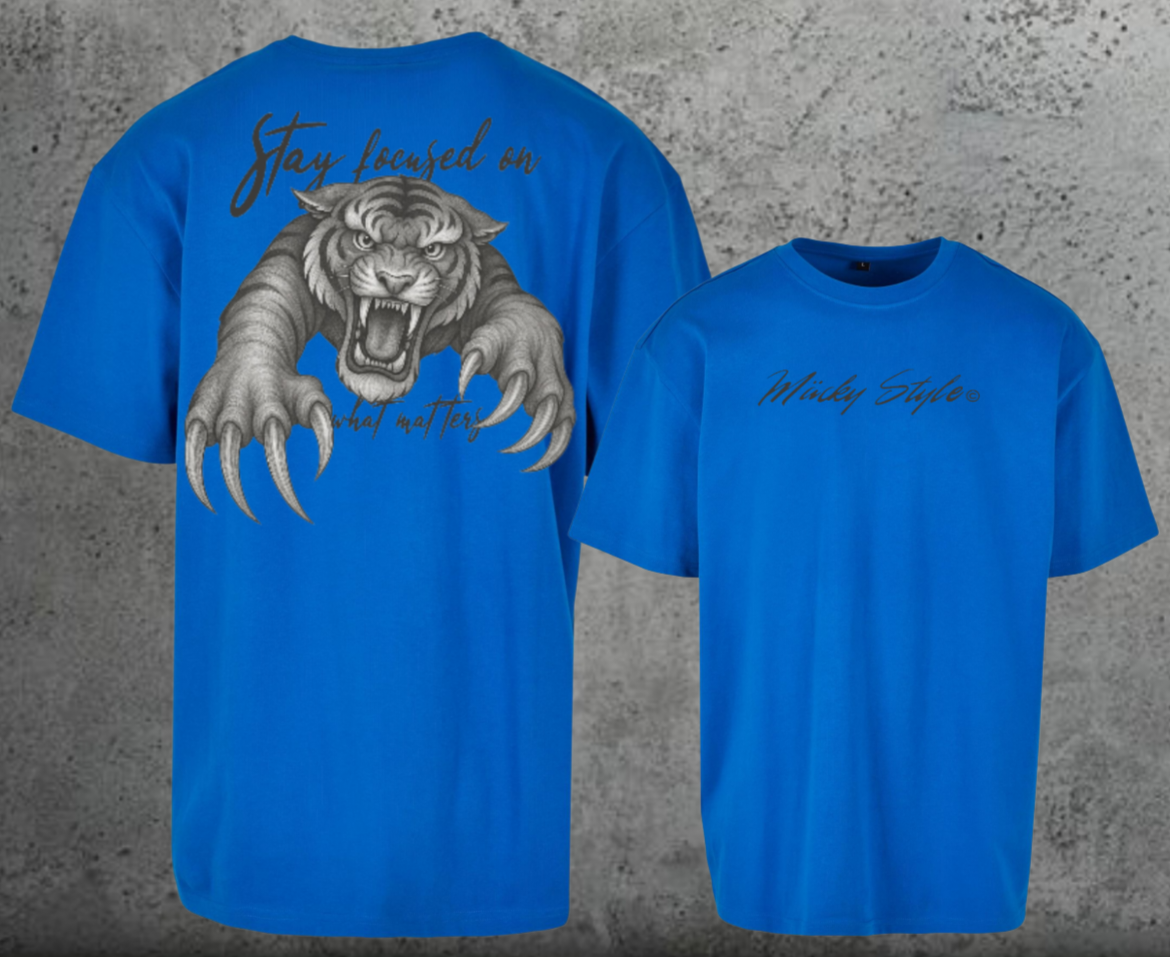 Tiger Oversize Shirt Backprint