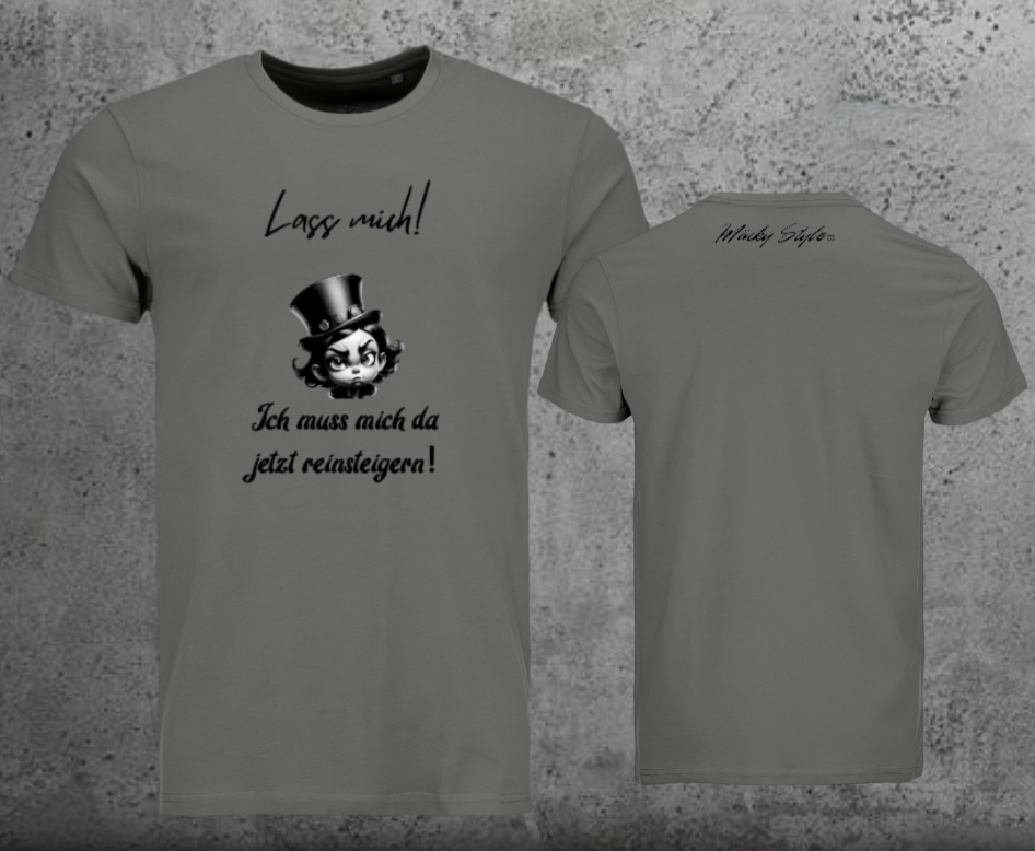Lass mich Men Shirt Frontprint