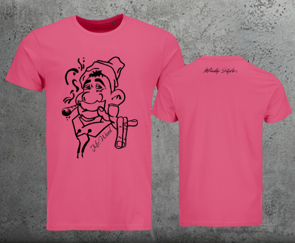 Mr.Weed Men Shirt Frontprint