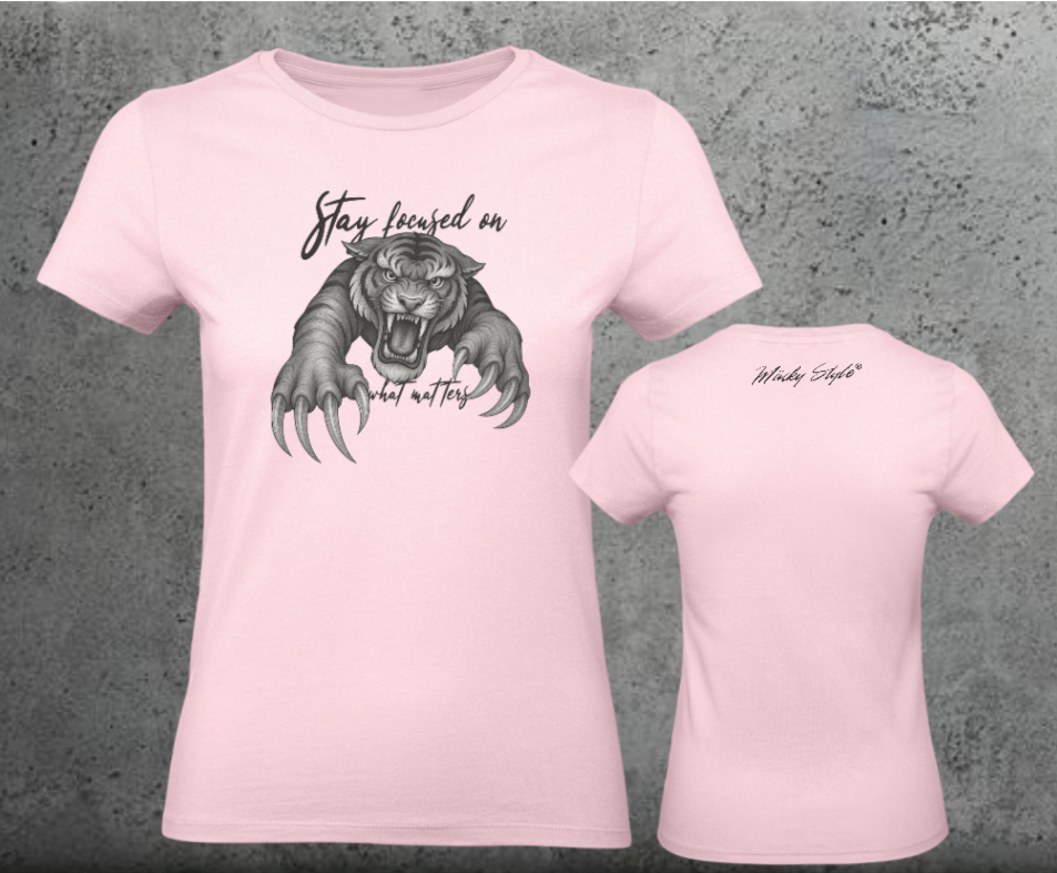Tiger Woman Shirt Frontprint