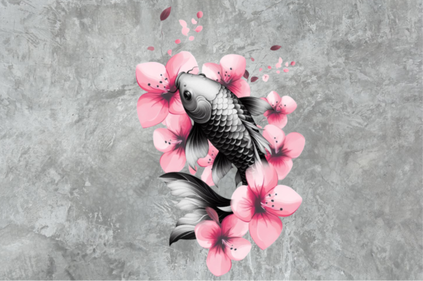 Koi Blüten Traum