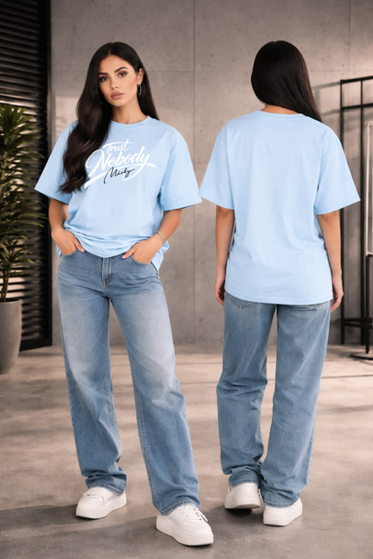 Trust Nobody Oversize Shirt Frontprint Unisex