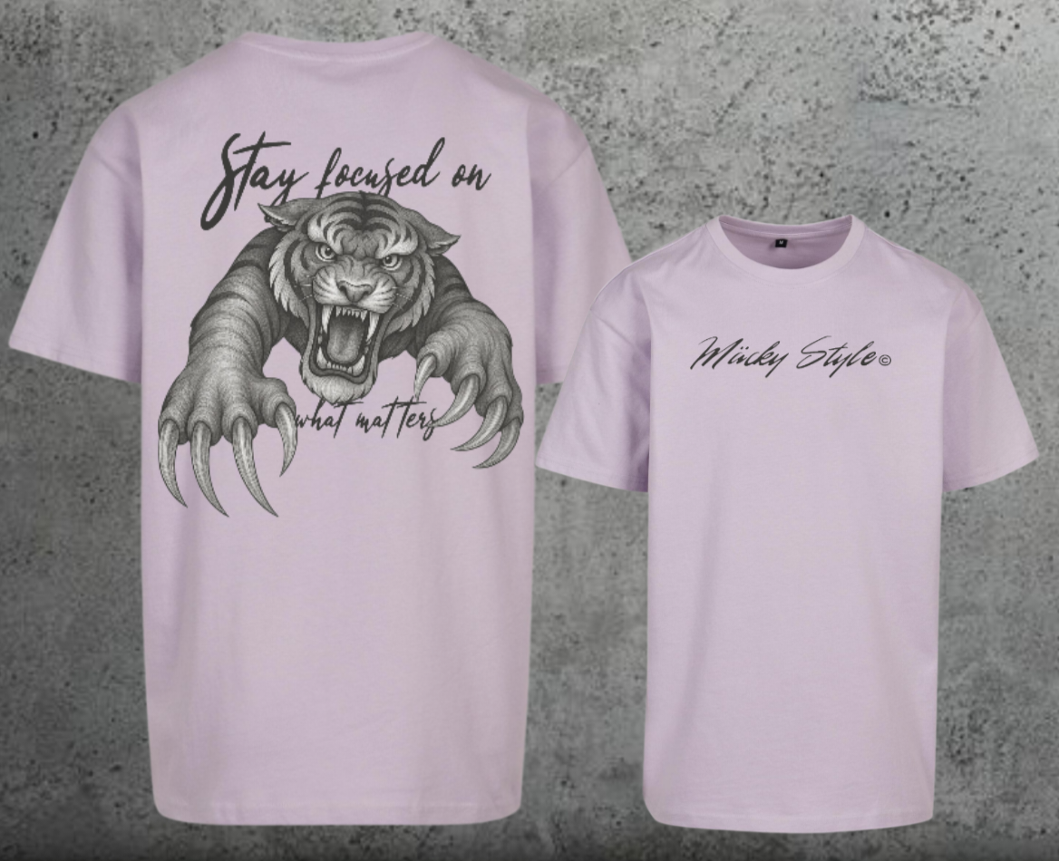 Tiger Oversize Shirt Backprint
