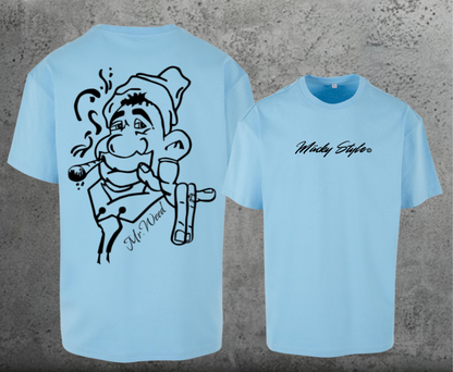 Mr.Weed Oversize Shirt Backprint Unisex